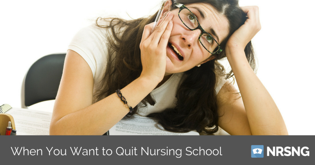 drop out of nursing school