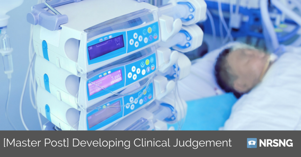 clinical judgement reasoning nursing