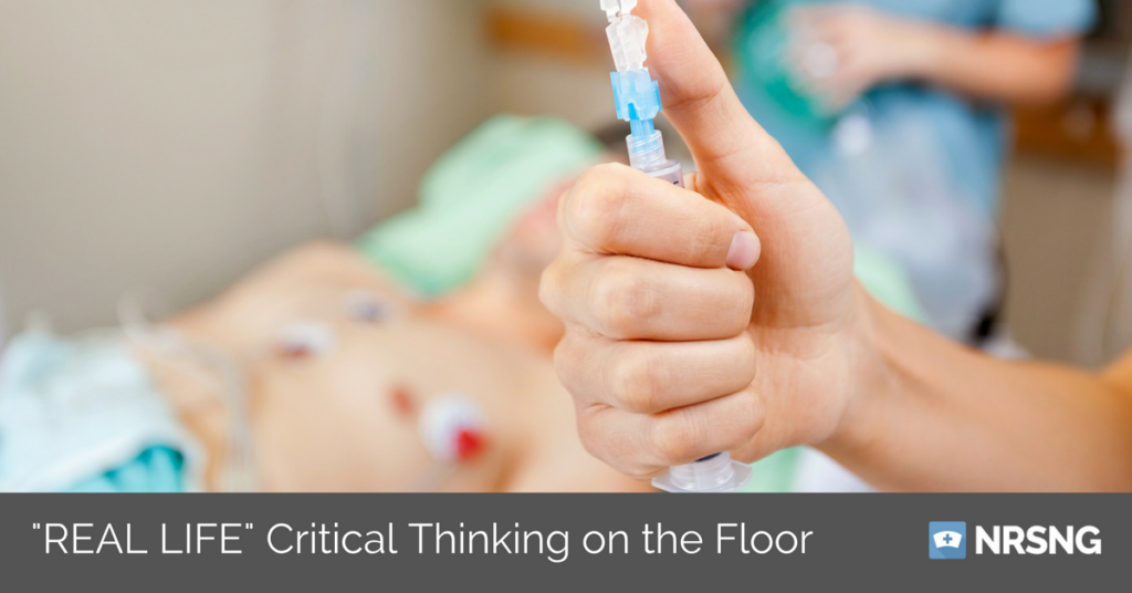 critical thinking nursing