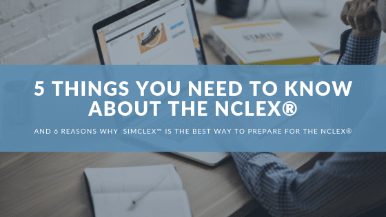 person studying for nclex