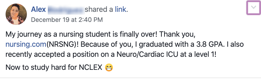 nursing academy students review