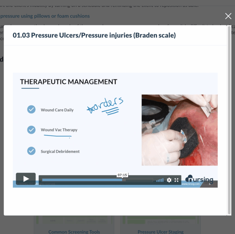 video rationales for nclex