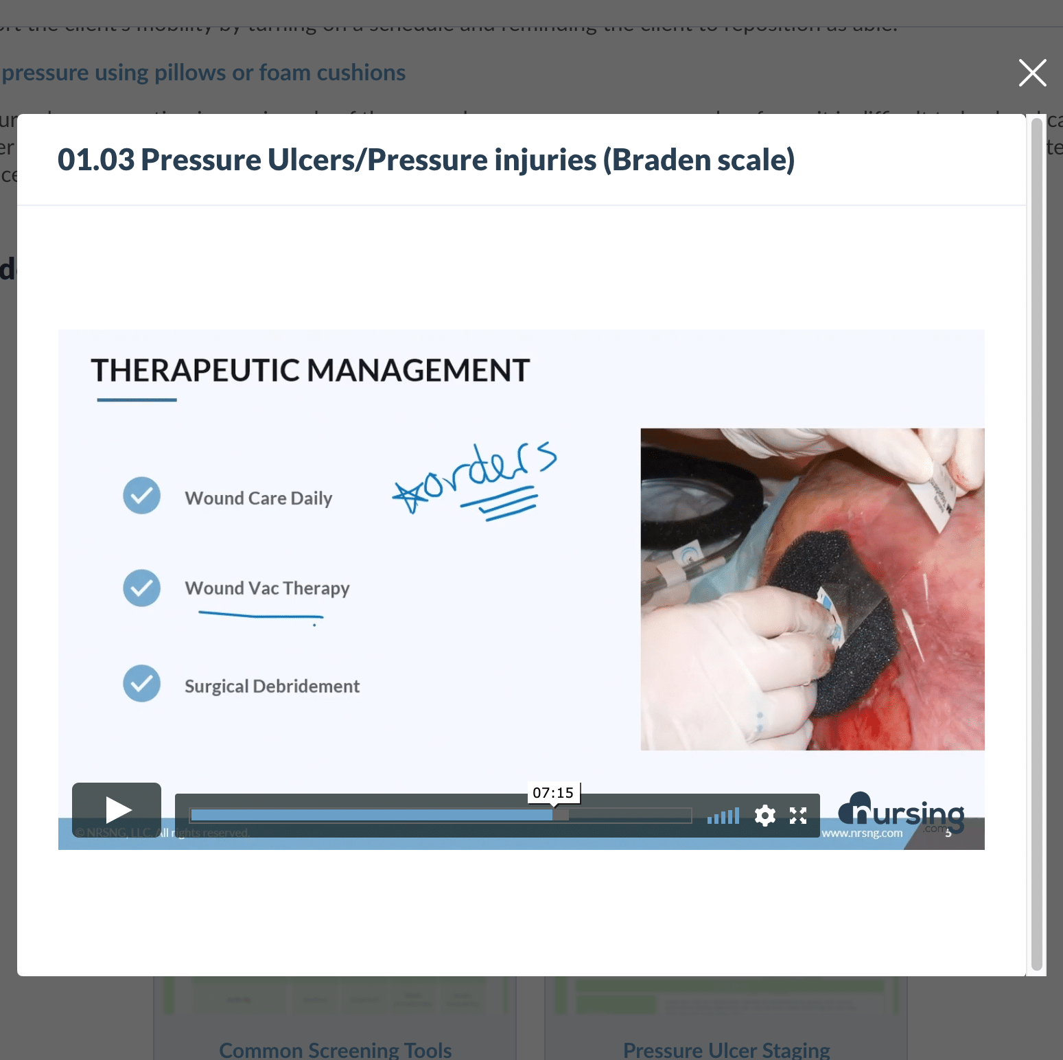 video rationales for nclex