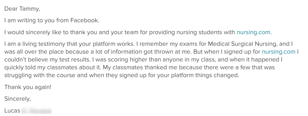 review for nursing.com
