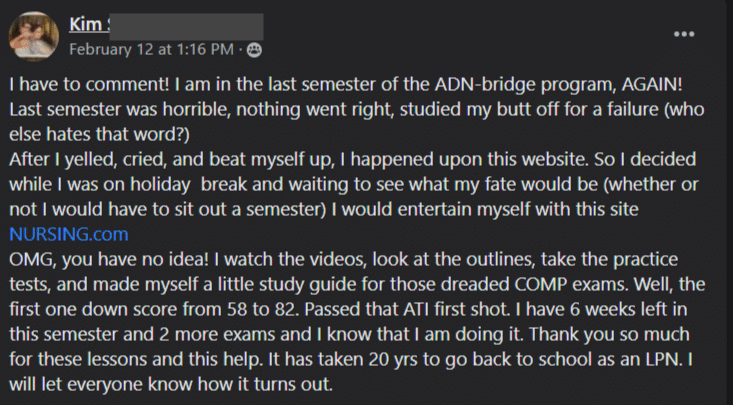 kim review of nursing.com reddit