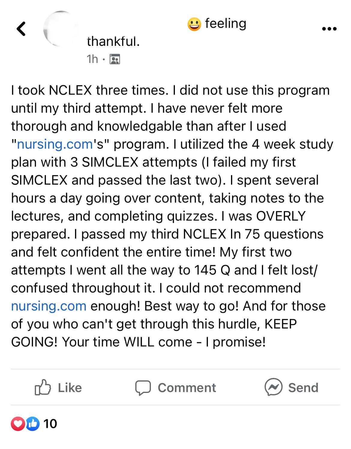 nursing.com failed nclex review