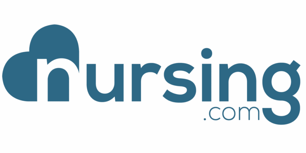 nursing.com dark blue logo