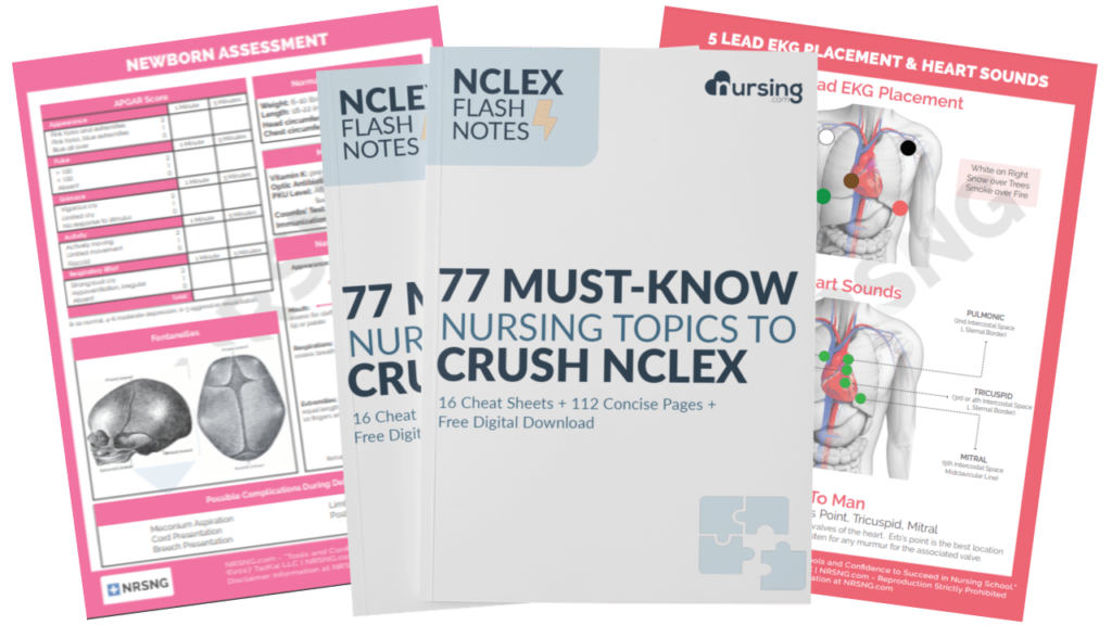 nclex rn book pdf nfn nclex flash notes cover and cheatsheets