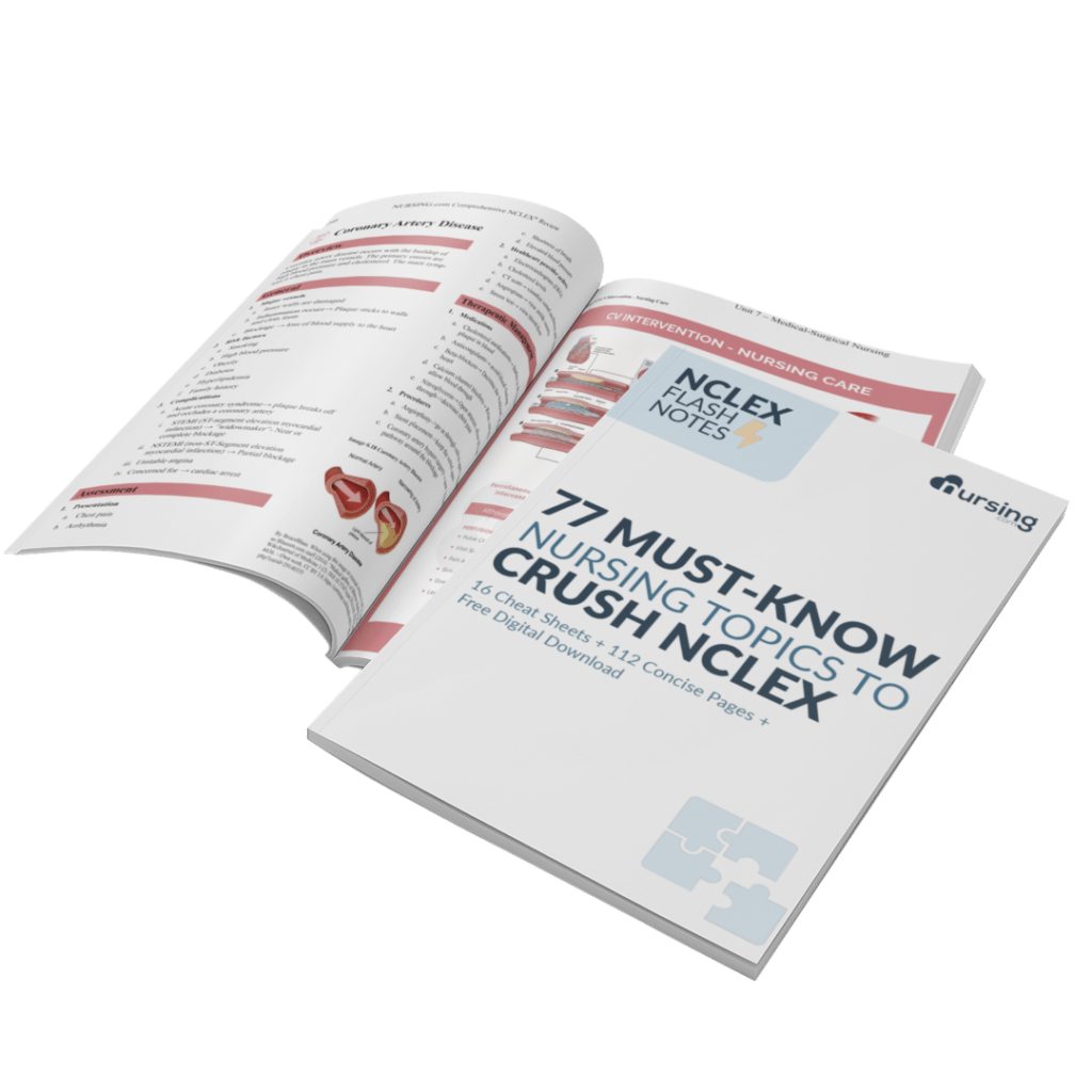nclex rn book pdf free download nclex flash notes image