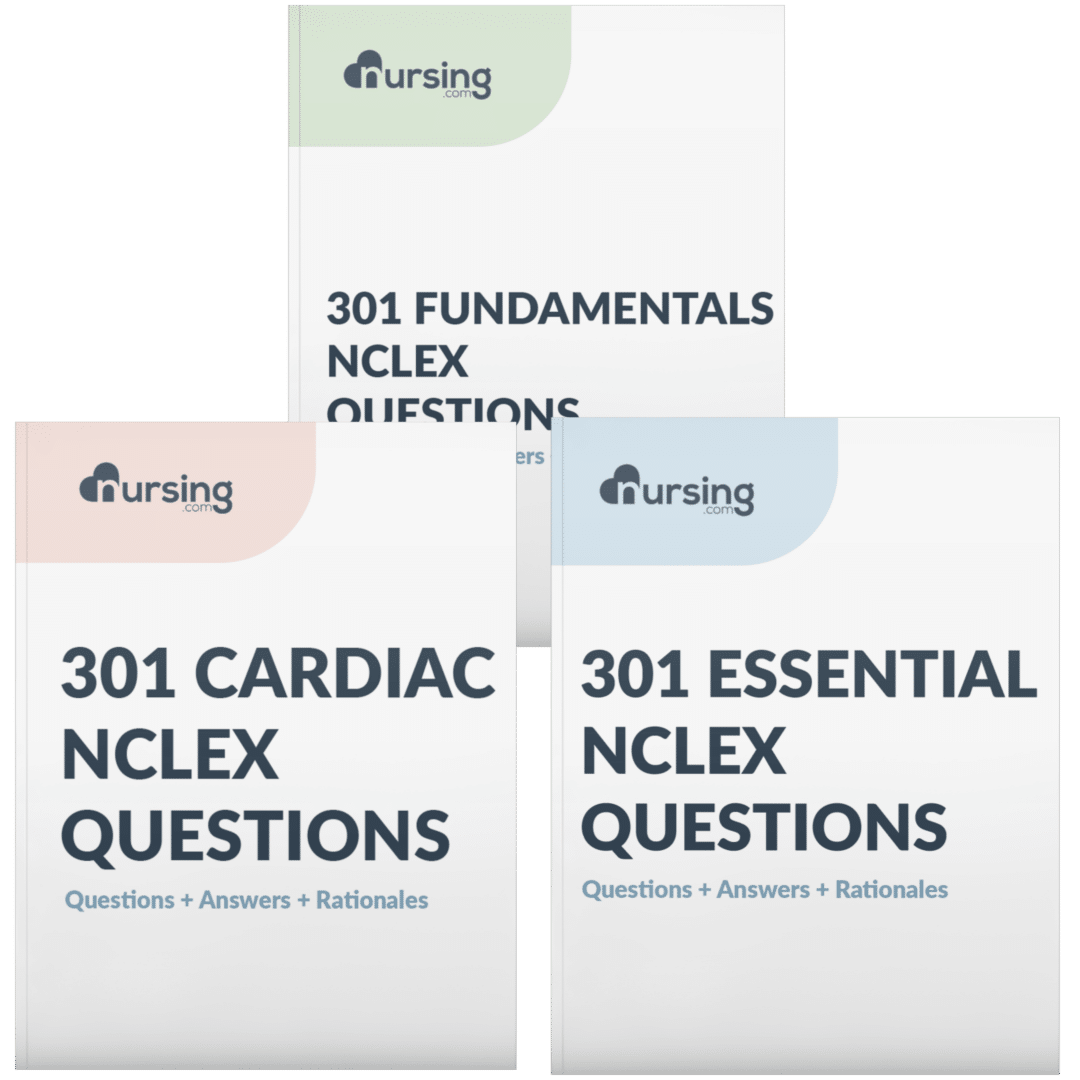 nclex question books covers