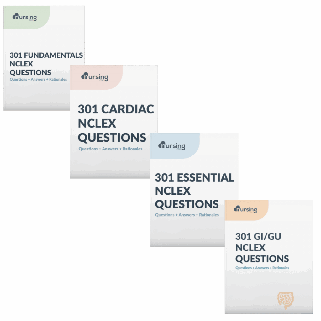nclex question book for nursing students