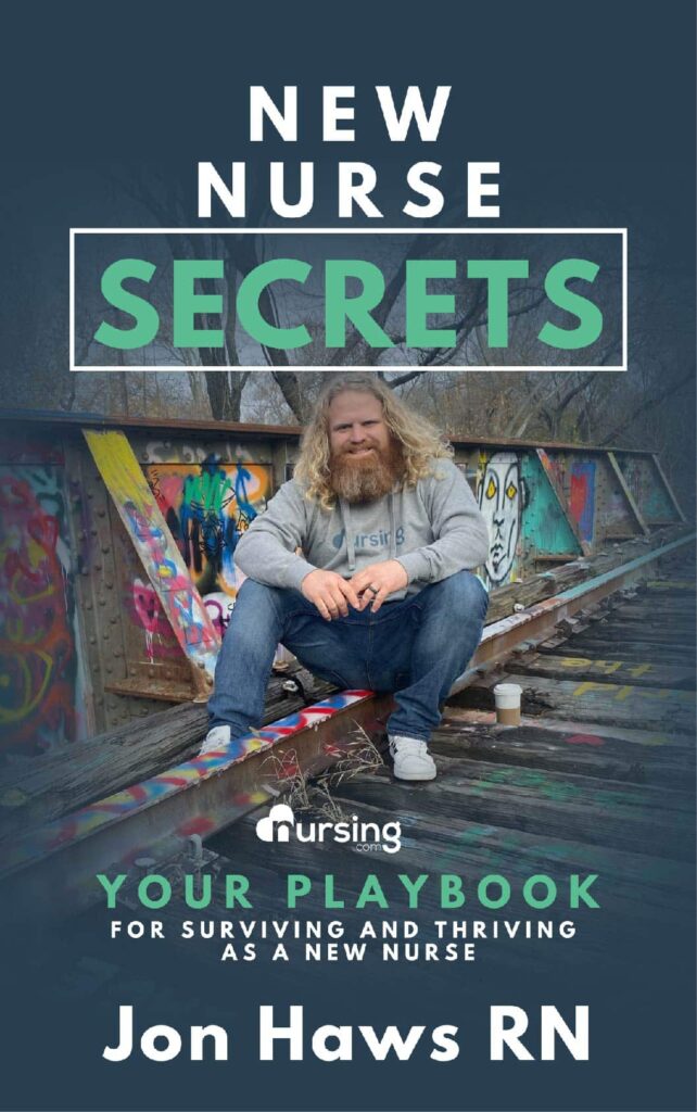new nurse secrets book cover kdp