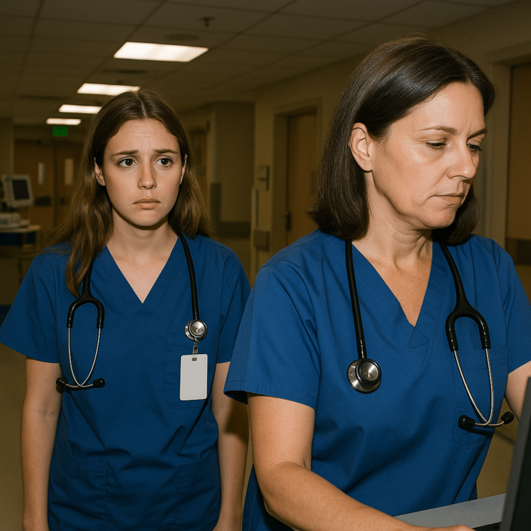 nursing preceptor ignores me