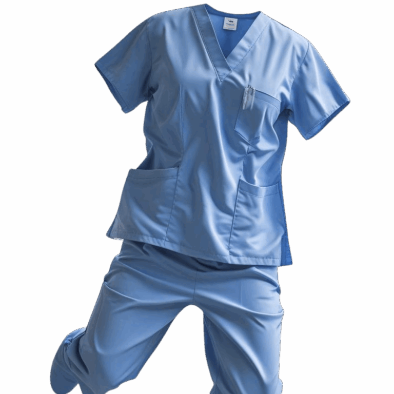 the best scrubs for nursing students walking in a hospital