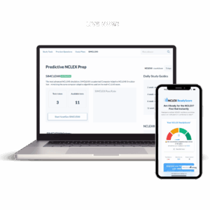 Best last-minute NCLEX prep bundle – focused two-month plan with adaptive SIMCLEX practice tests and NCLEX readiness score predictor for nursing students