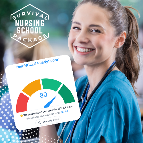 nursing school nclex prep and nursing school survival packages