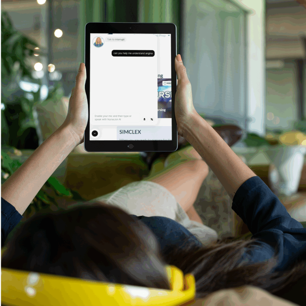 Personal AI-powered NCLEX study buddy – NurseJon AI Starter Pack with exam tutoring, mentoring, and 6 months unlimited NCLEX prep support from NURSING.com