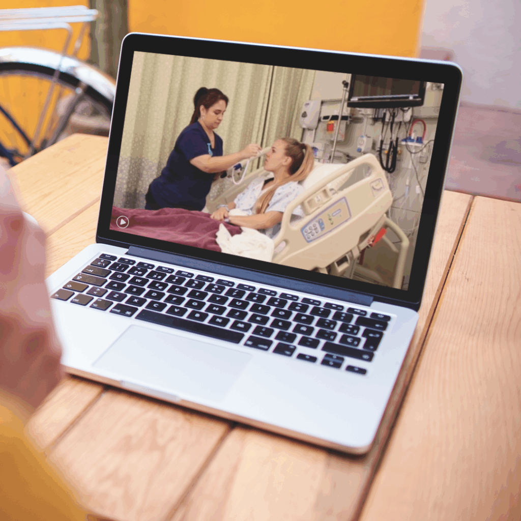 Step-by-step nursing skills videos to pass nursing school check off exams