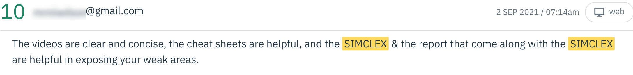 nursing student passed the nclex by using simclex