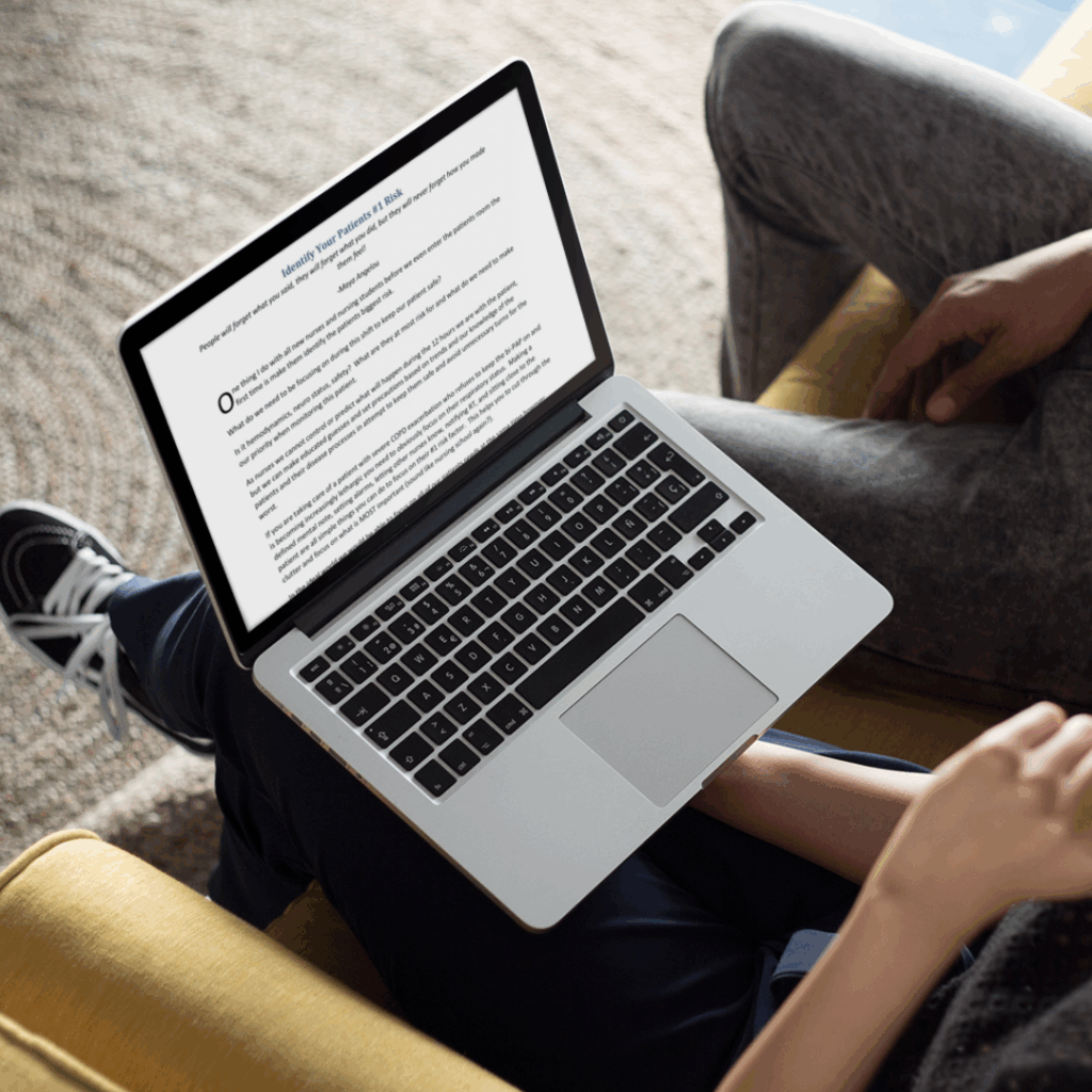 Printable guide for new nurses with practical tips and real-world advice.