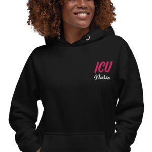 ICU Nurse Sweatshirt — Cozy Unisex Nurse Crewneck