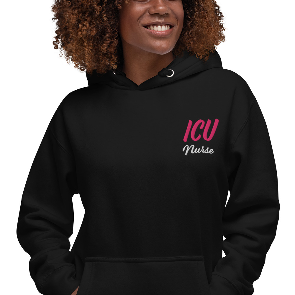 ICU Nurse Sweatshirt — Cozy Unisex Nurse Crewneck