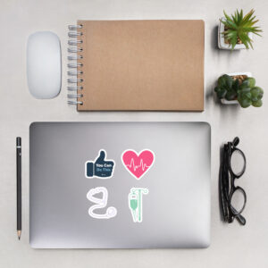 4 Motivational Nursing Stickers