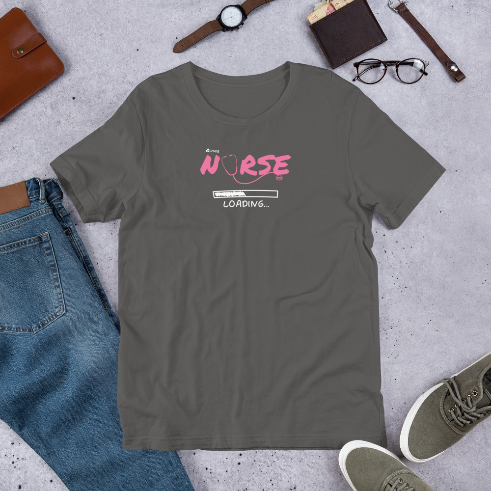 Nurse Loading Shirt — Motivational Tee for Future Nurses