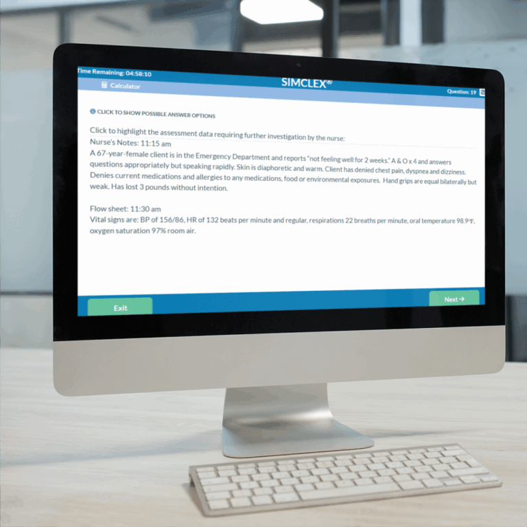 nextgen questions for nursing student preparing for the nclex exam