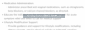 Gas Exchange Care Plan
